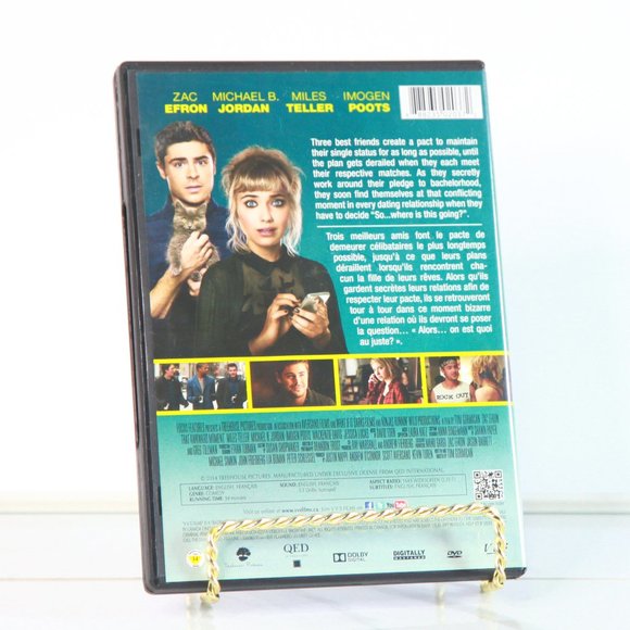 That Awkward Moment DVD Movie Starring Zac Efron Miles Teller & Michael B Jordan - Picture 2 of 4